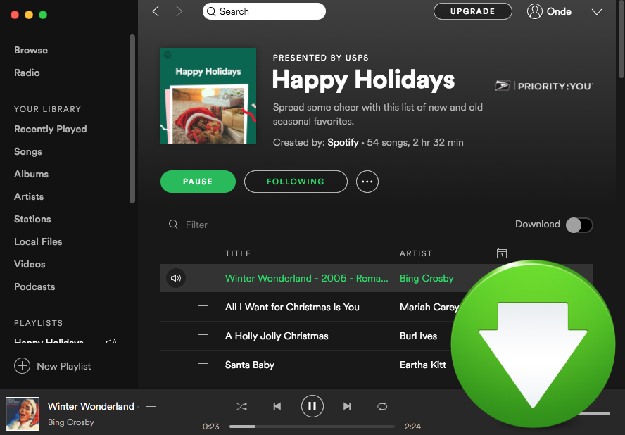 How to download spotify songs on chromebook