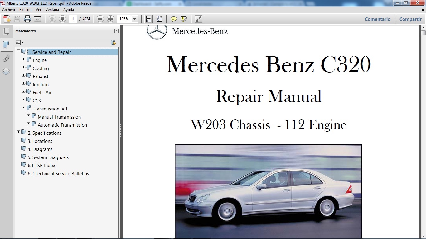 Mercedes Benz Workshop Manuals - engaudit