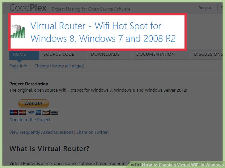 Microsoft Virtual Wifi Miniport Adapter Win 7